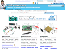 Tablet Screenshot of electrondepot.com